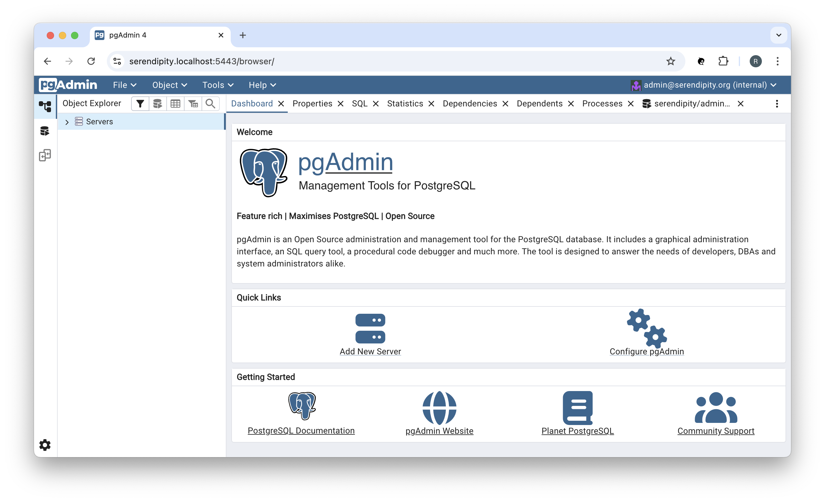 Welcome Page